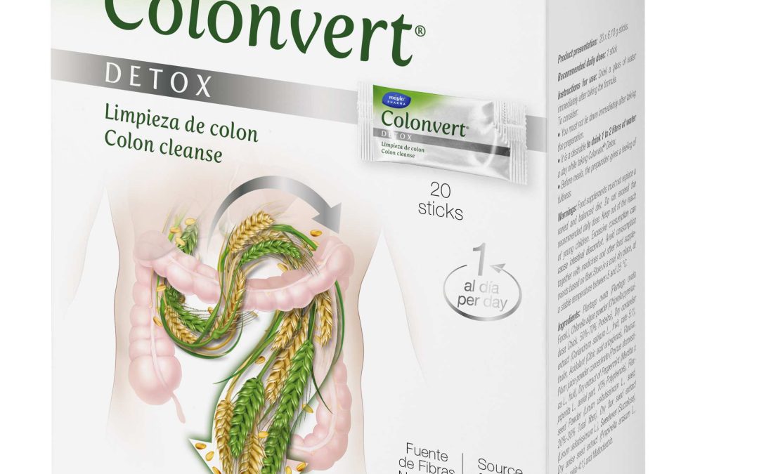 Colonvert® Detox. Cuidado del sistema digestivo con chlorella