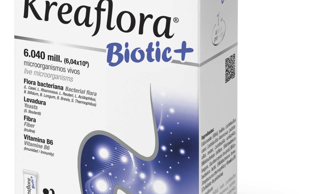 Kreaflora® Biotic+. Probióticos naturales. Equilibrio de la flora intestinal