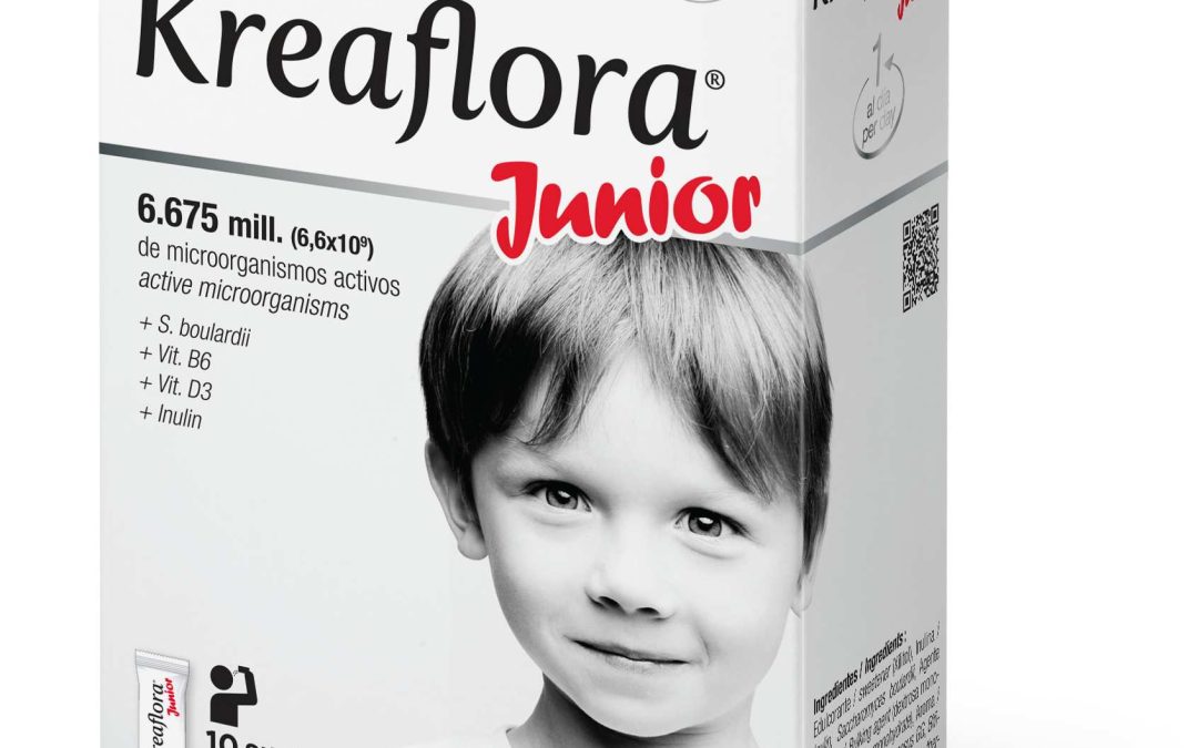 Kreaflora® Junior. Probiótico para niños para el equilibrio de la flora intestinal