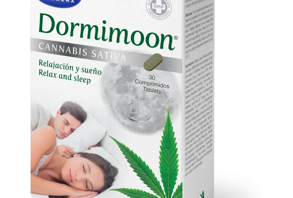 Dormimoon® كانابيس ساتيفا والميلاتونين. للاسترخاء والنوم.