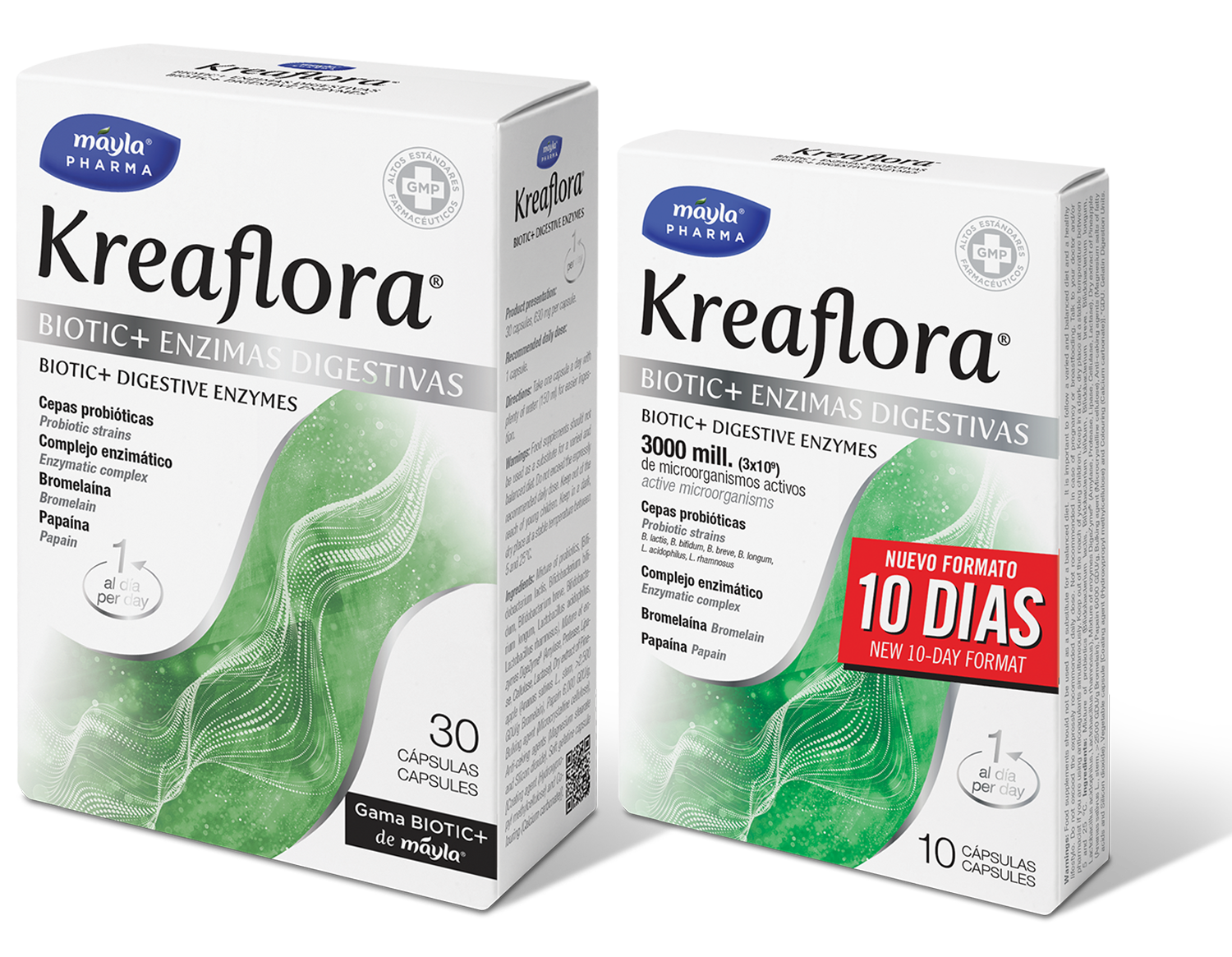 Kreaflora® Biotic+ Enzimas digestivas